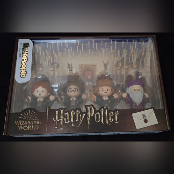 Harry Potter and the Sorcerer's Stone Little People Collector Figure Set - Picture 1 of 6